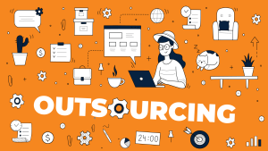 Outsourcing Graphical Representation Illustration